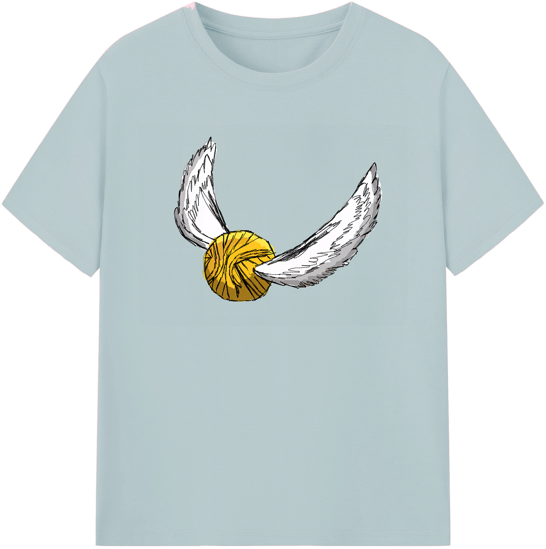 （画像用） Harry Potter ハリー・ポッターシリーズ 綿100％半袖Tシャツ（フロントプリント）